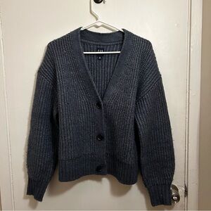 Cozy Navy GAP Cardigan Sweater